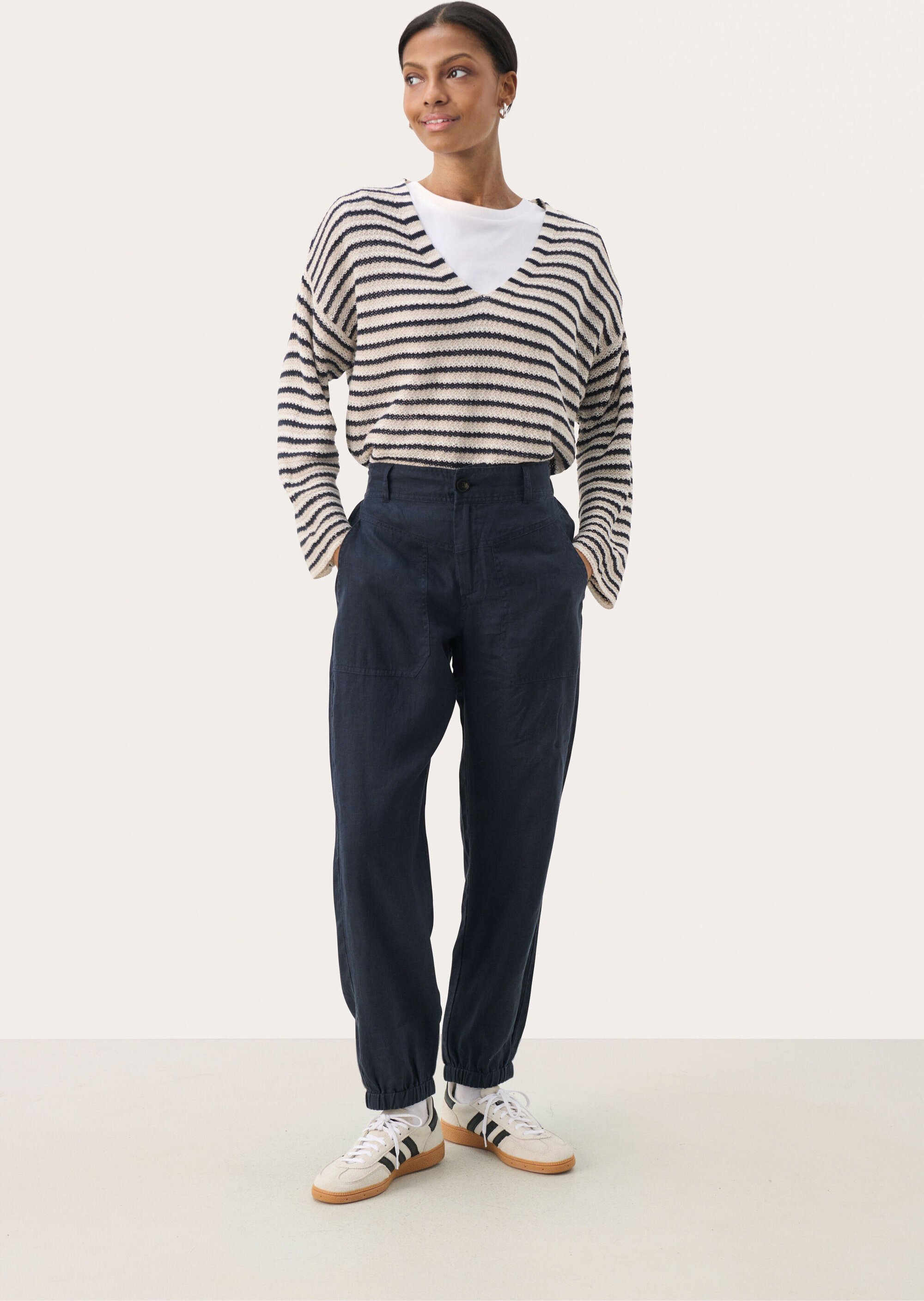Thumbnail - Casual Hose Contemporary fit After Midnight blue