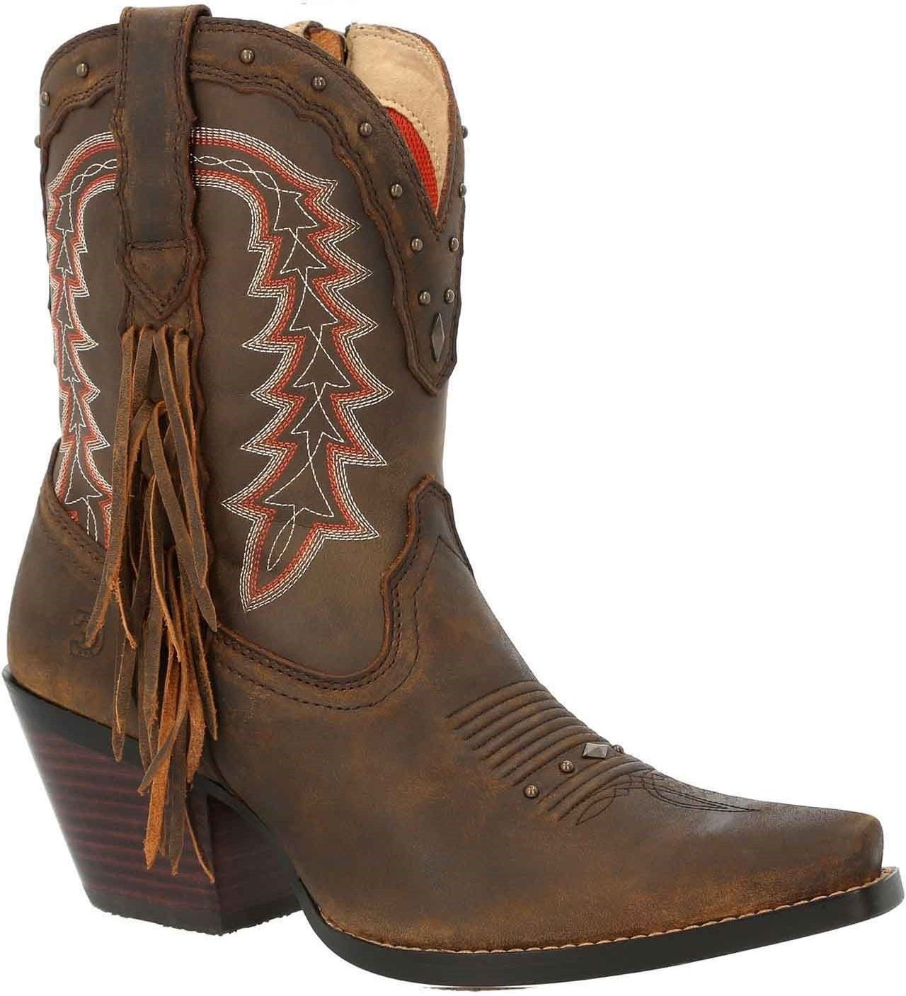 Durango Crush Leder Frauen Pecan Stiefel