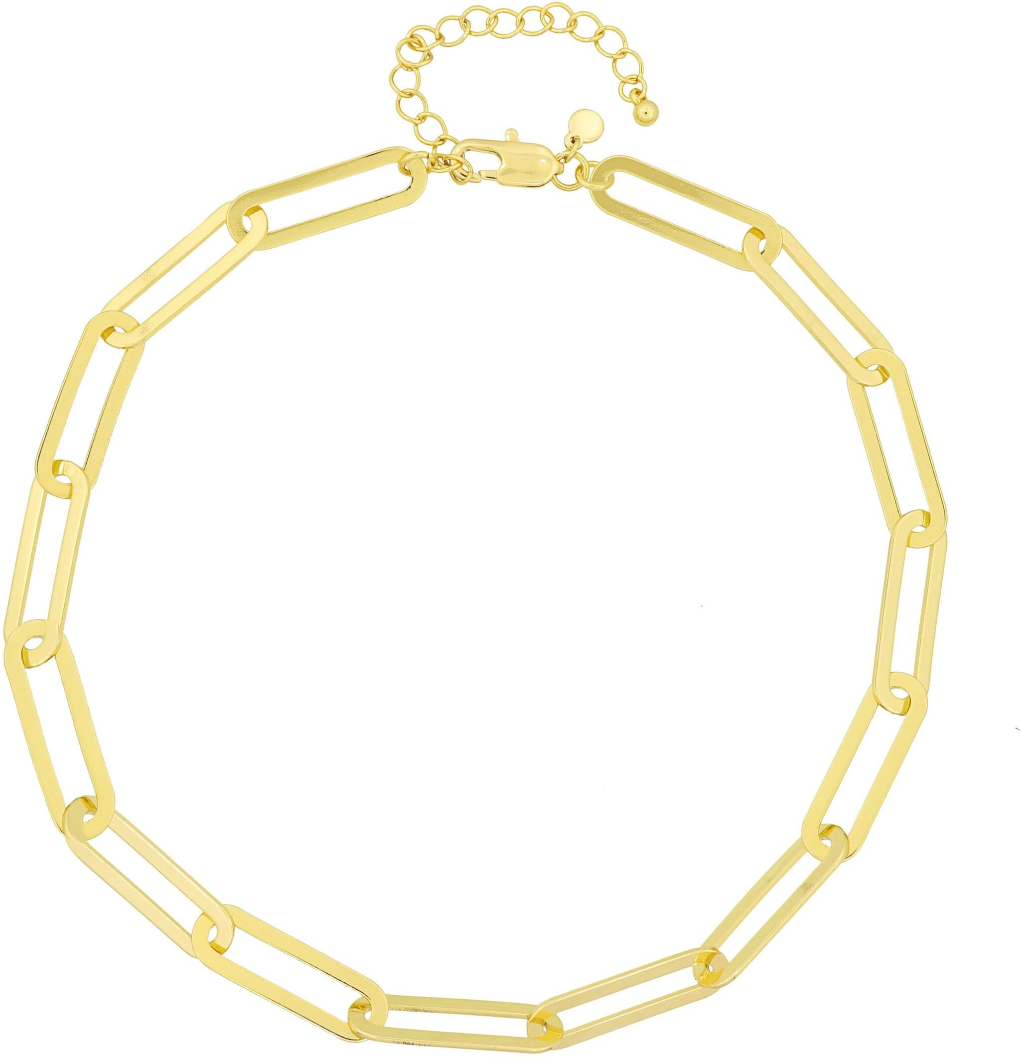 Fashionbox Kette Messing vergoldet