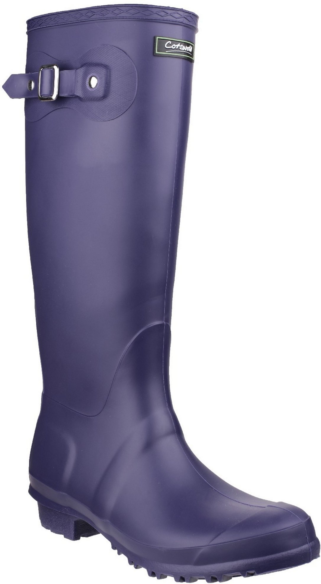 Cotswold Sandringham Buckle-Up Damen-Wellington-Stiefel (lila)