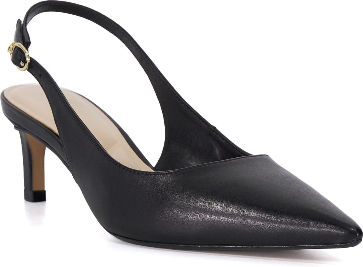 Dune Celinna Damen Schwarze Spitze Slingback Schuhe