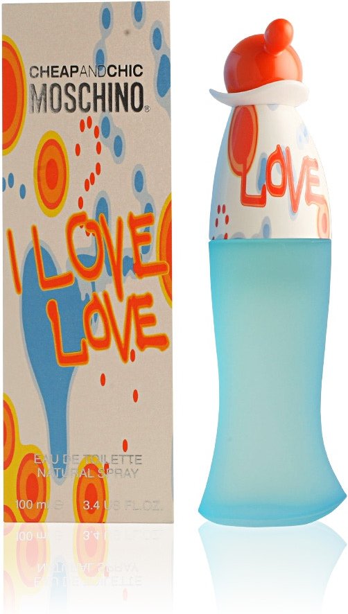 Moschino I Love Love Eau De Toilette Spray 100Ml