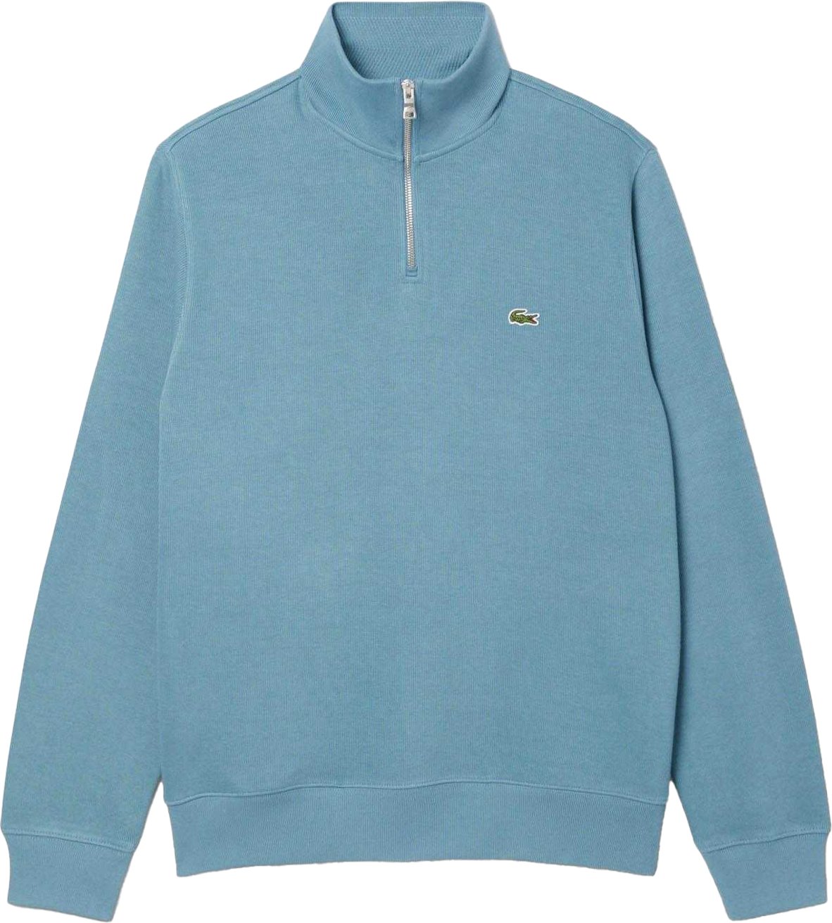 Lacoste - Sweatshirt für Herren, mit kurzem Reißverschluss, Verriegelung (Blau)