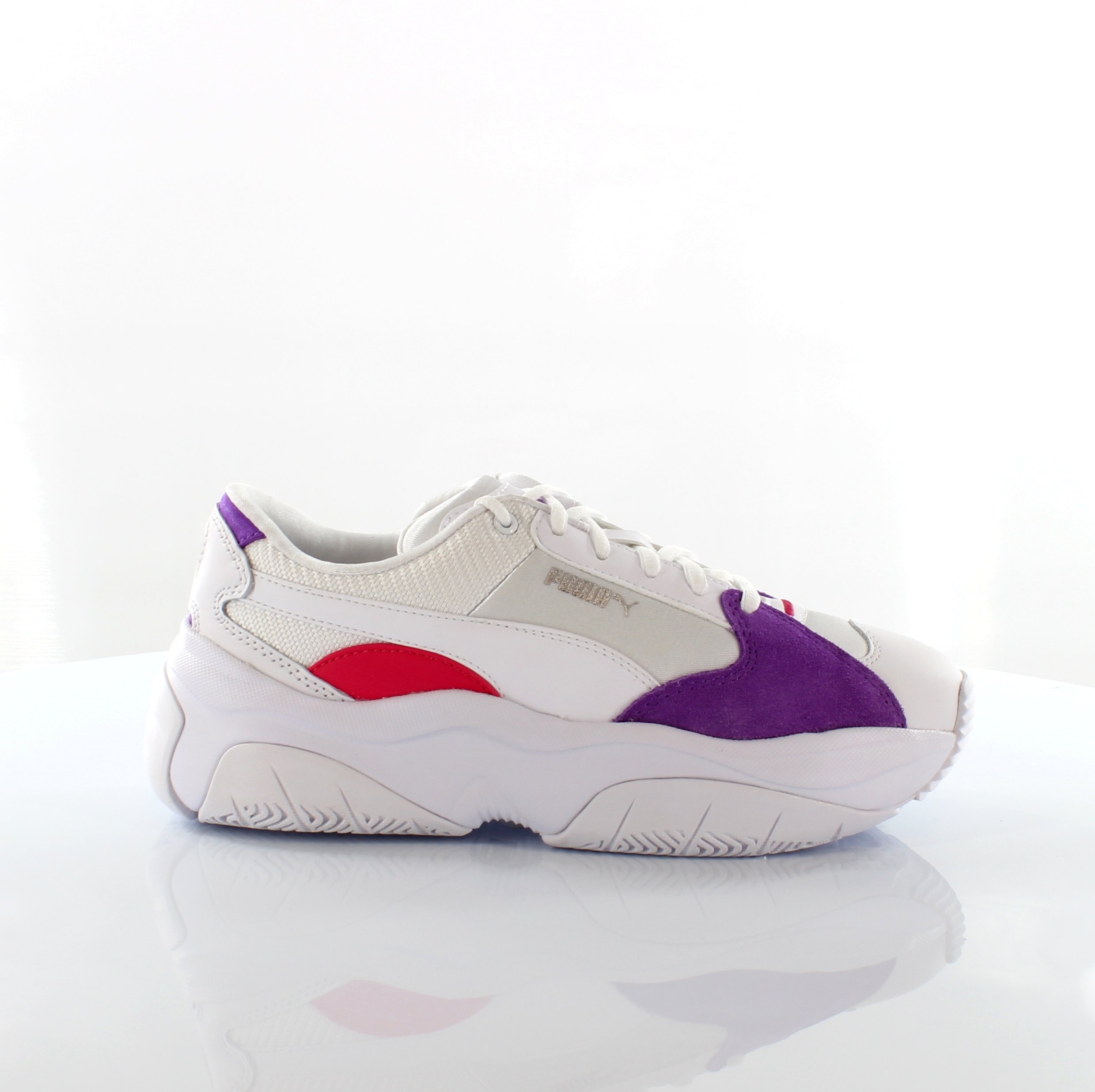 Puma Storm.y White/Purple Trainer - Frauen