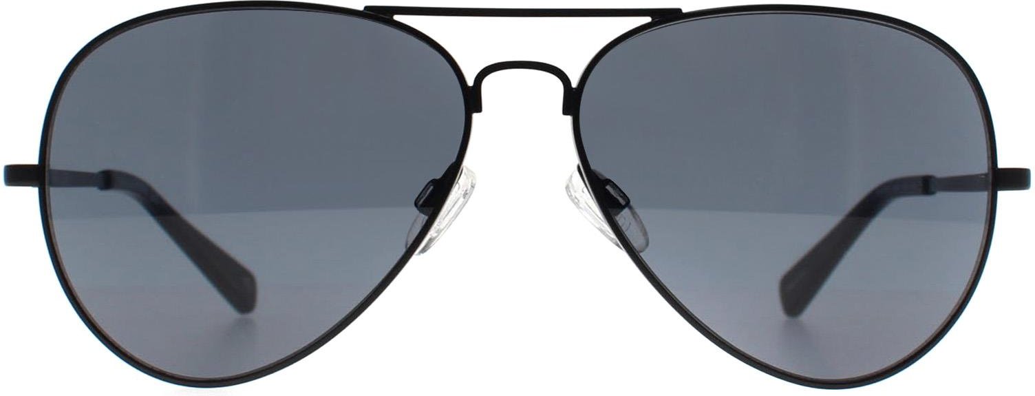 Banana Republic Aviator Unisex Matt Schwarz Grau BR 4004/S