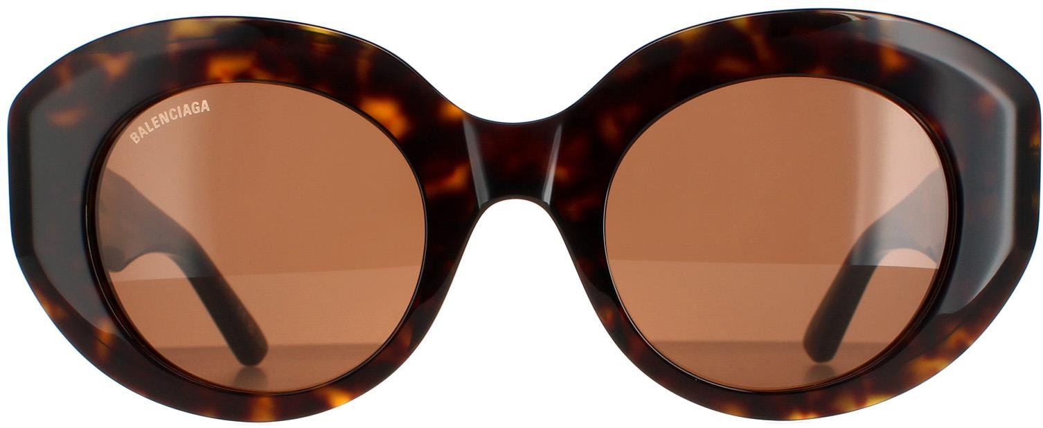 Balenciaga Oval Damen Havanna Braun BB0235S