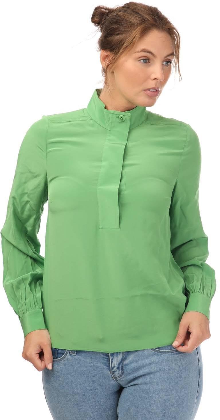 Ted Baker - "Marylou" Hemd Stehkragen für Damen (Grün)