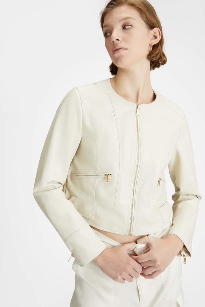 Damen-Öko-Lederjacke AYNES ECO LTR.