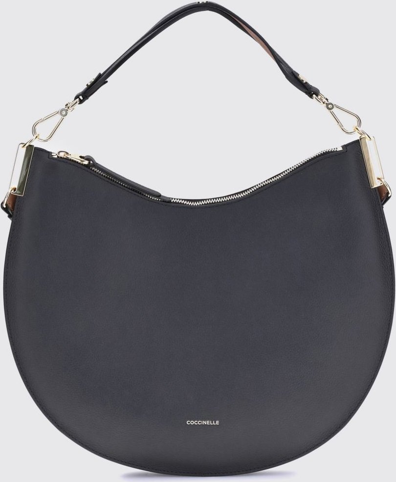 Strukturierte Leder Schultertasche