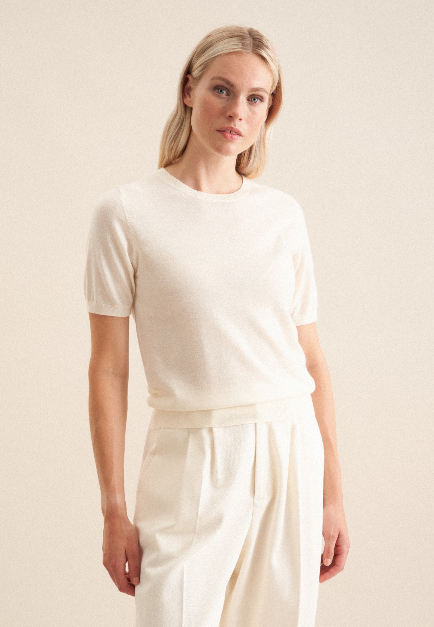 Pullover Damen Ecru