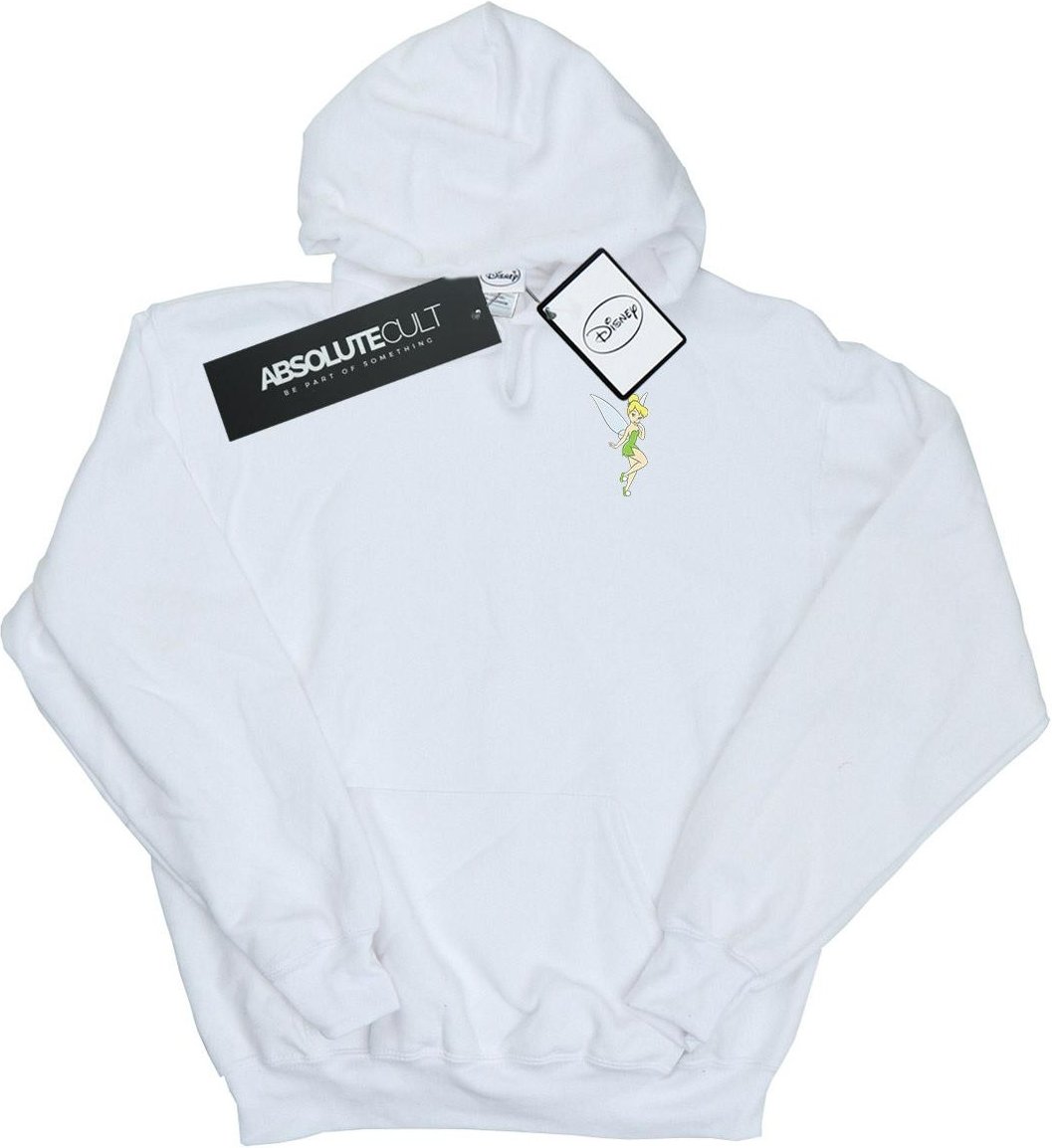 Disney - "Tinkerbell Chest" Kapuzenpullover für Mädchen (Weiß)