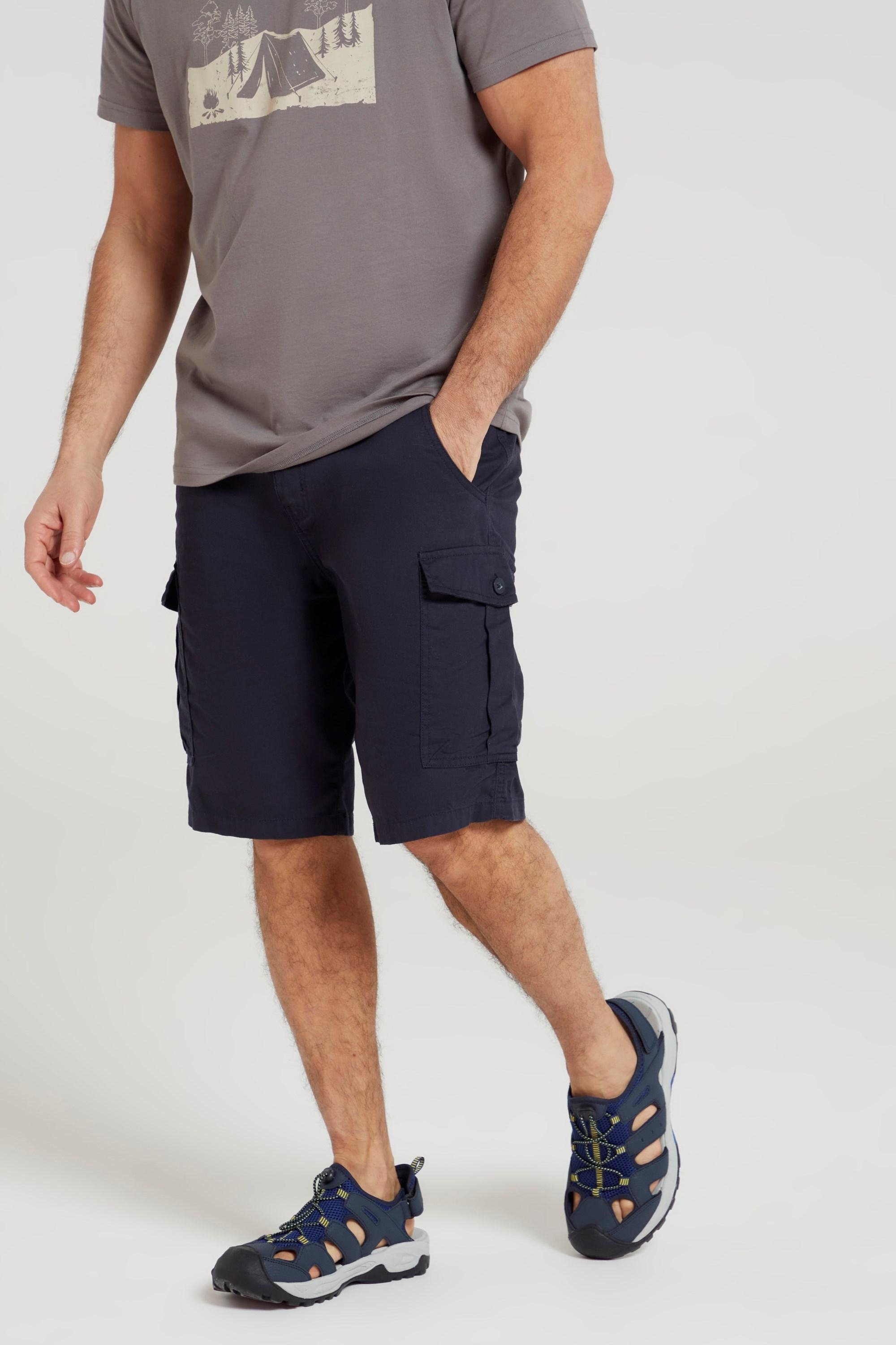 Mountain Warehouse - "Lakeside" Cargo-Shorts für Herren (Marineblau)