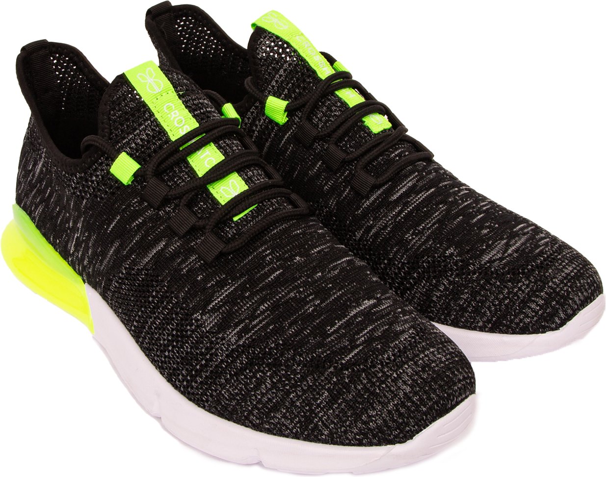 Thumbnail - Crosshatch - Herren Sneaker "Smitlay MVE" (Schwarz/Grün)