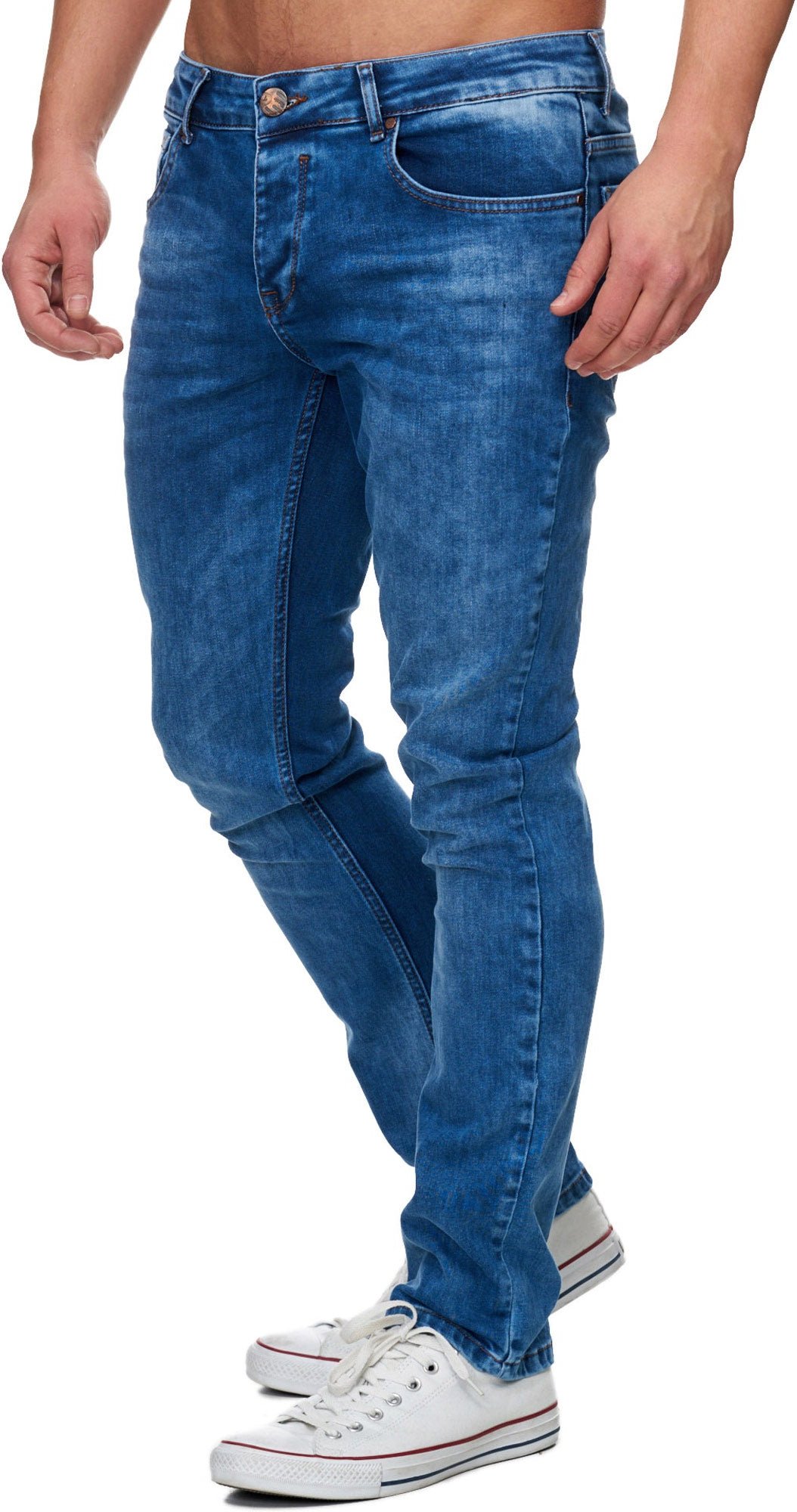 Tazzio Herren Jeans Slim Fit
