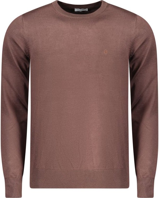 Coveri Moving Marrone Viskose Herrenpullover