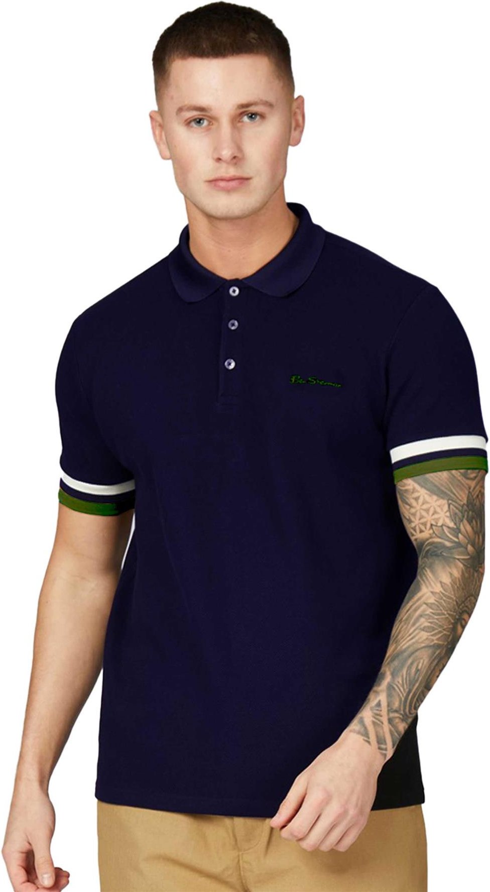 Ben Sherman | Herren-Polohemd mit Struktur