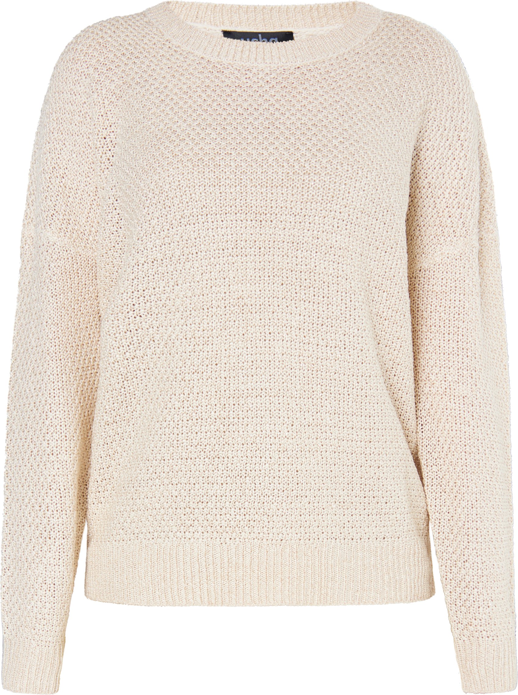 usha Strickpullover Damen Dunkelcreme