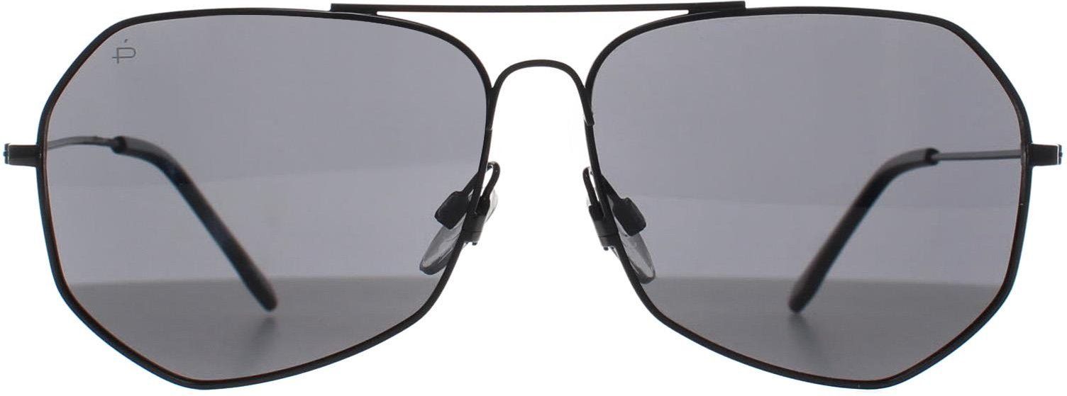 Prive Revaux Pilotenbrille Unisex Schwarz Grau Cuervo