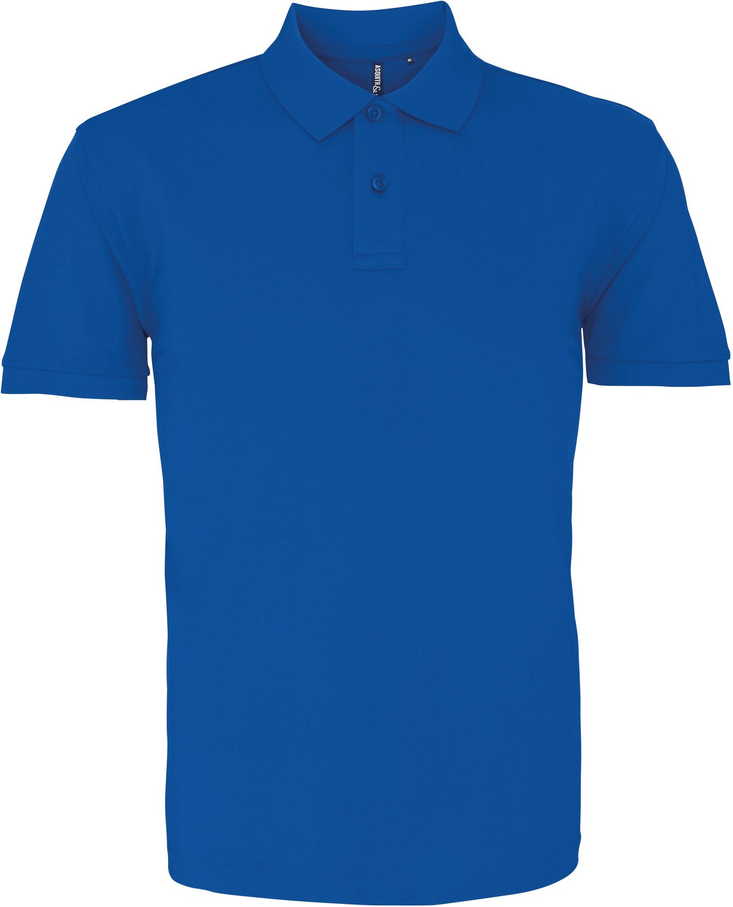 Asquith & Fox Herren Bio-Poloshirt in klassischer Passform (Bright Royal)