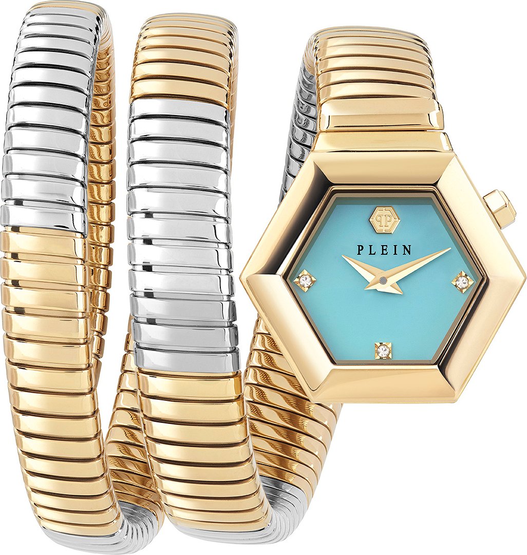 Philipp Plein $nake Hexagon Mehrfarbig Damen Armbanduhr PWZAA0725