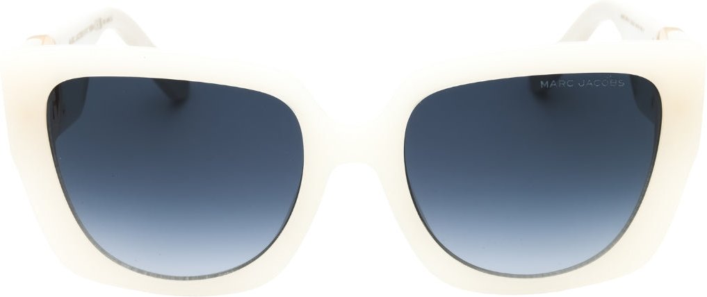 Marc Jacobs - Dunkelgraue Sonnenbrille Mit Elfenbeinweißen Farbverlaufsgläsern