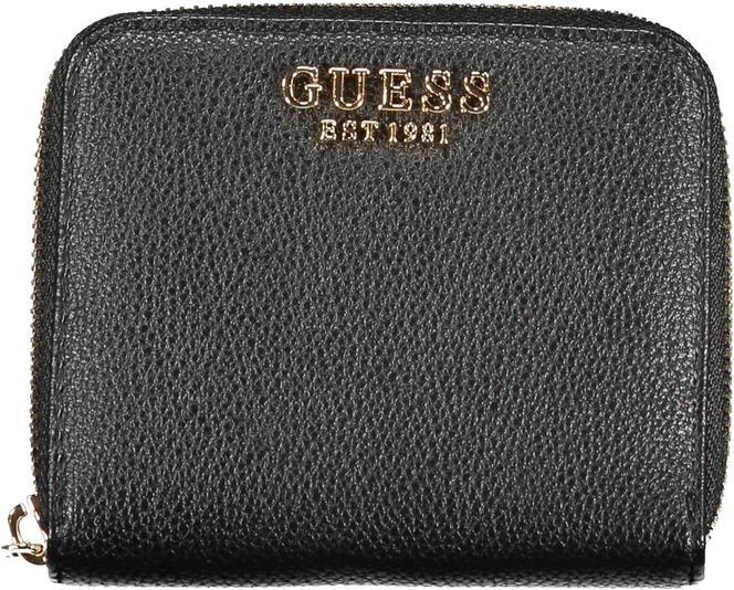 Schwarzes Polyethylen-Portemonnaie