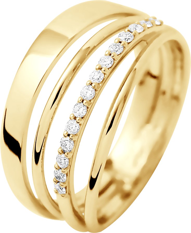 DIADEMA - Ring - Prestige Jewelery - Diamanten - Gelbgold