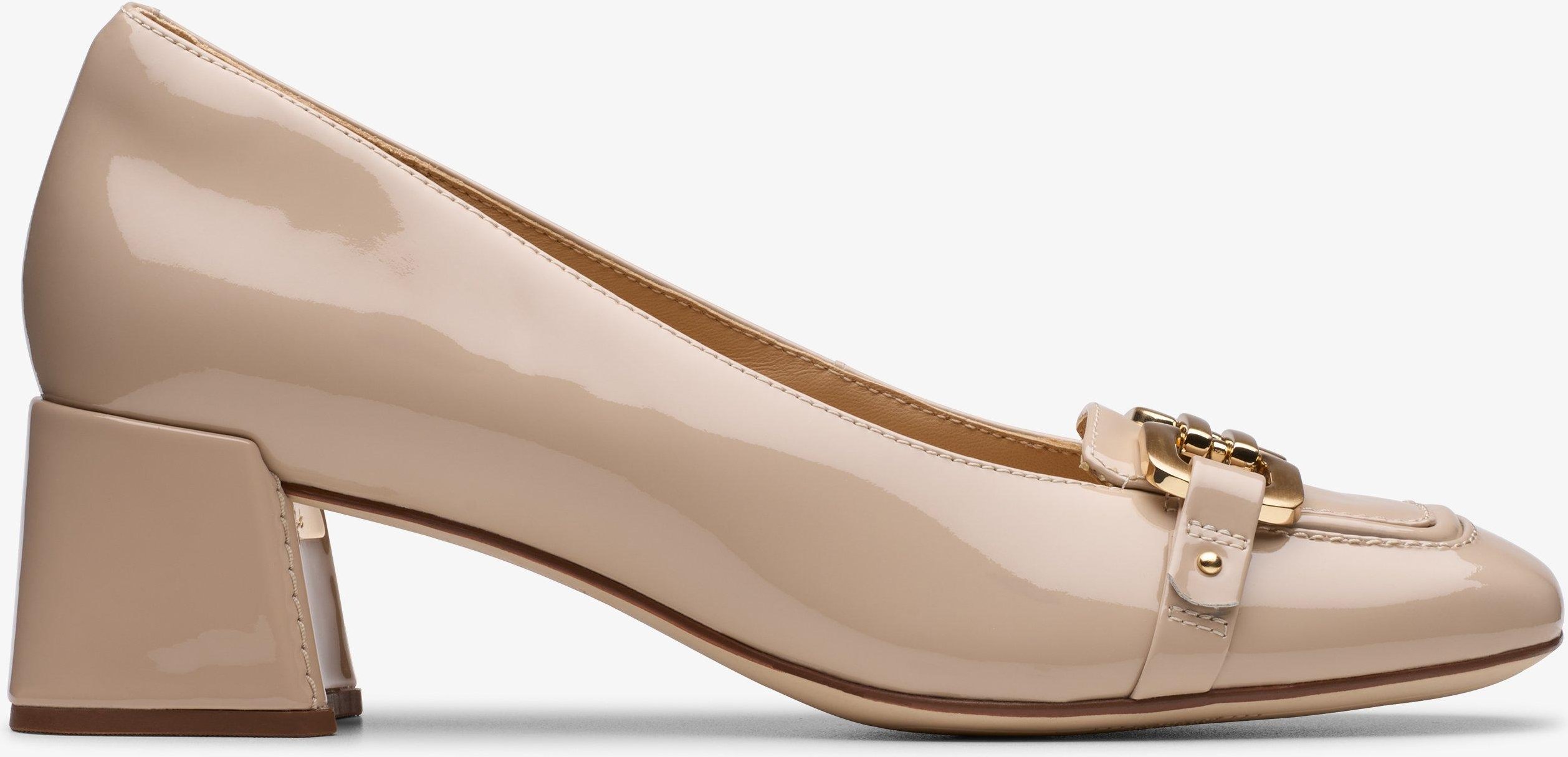 Nyta45 Court Sand Patent Schuhe