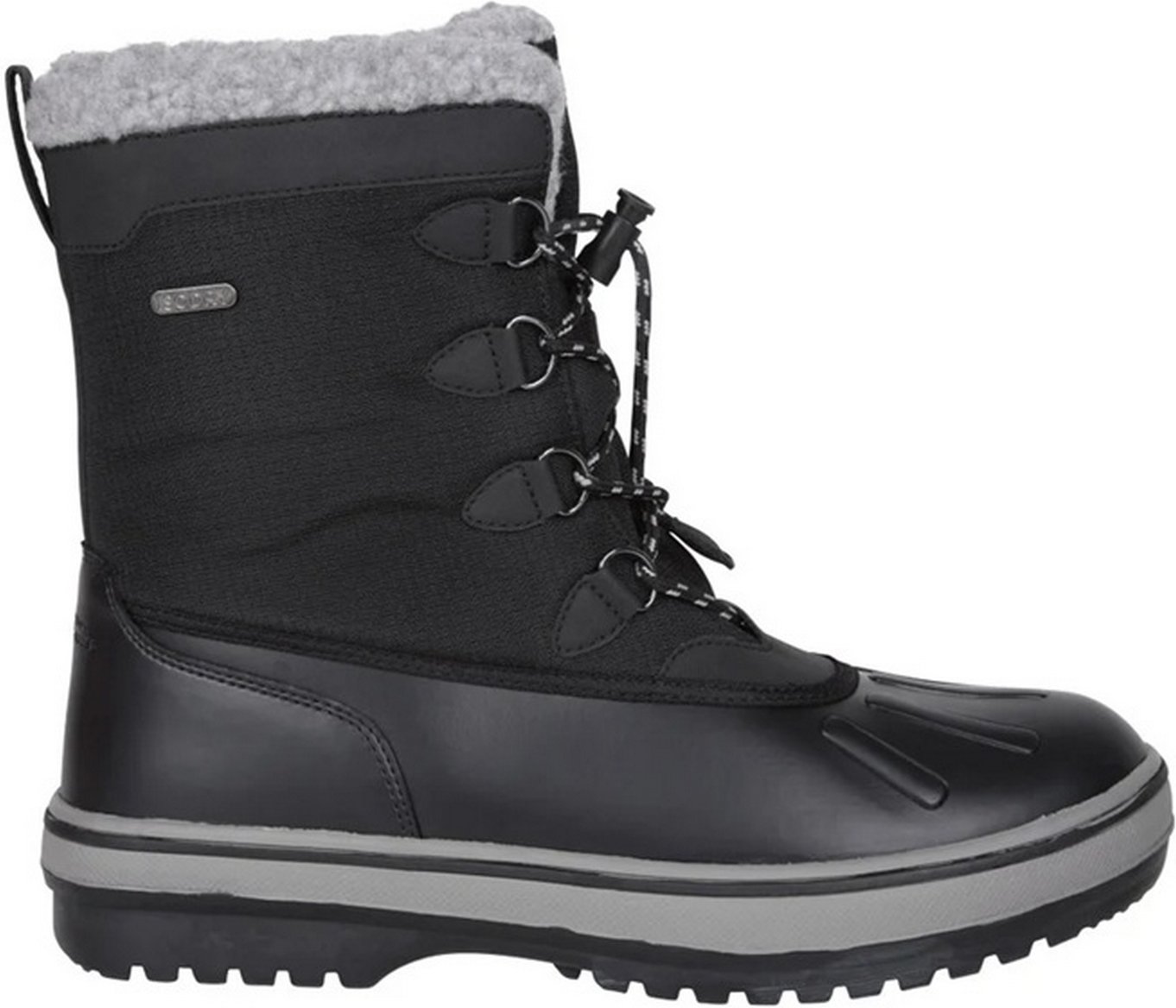 Mountain Warehouse - Schneestiefel für Herren, Thermisches Material, Wasserfest (Schwarz)