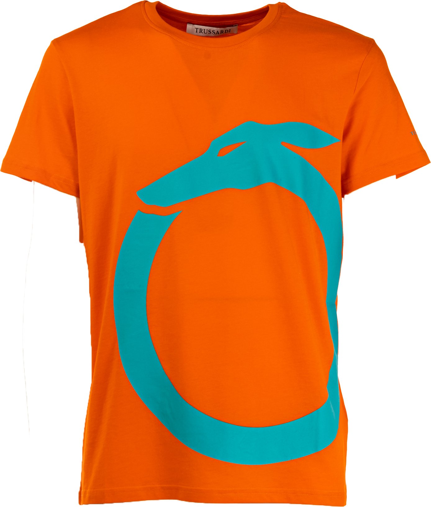 KURZÄRMELIGES T-SHIRT MIT RUNDHALSAUSSCHNITT UND AUFDRUCK FÜR MÄNNER