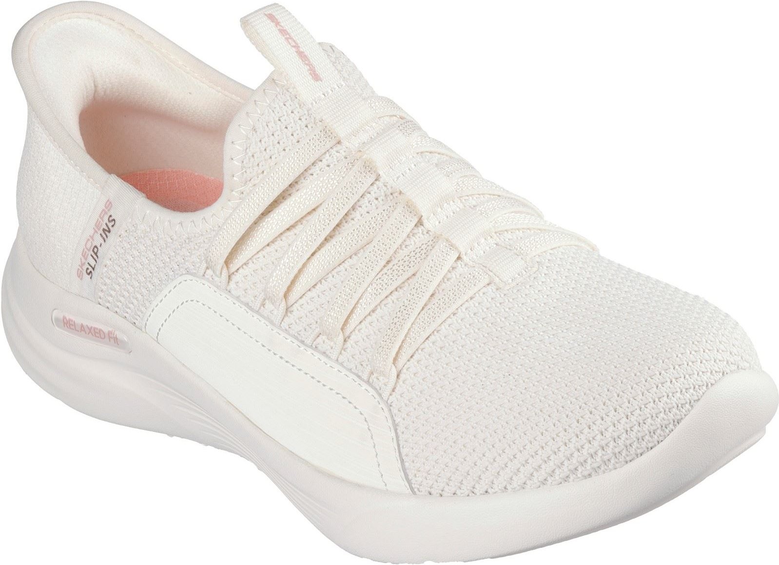 Thumbnail - Skechers Relaxed Fit Sport Ballet Chic Textile Damen Sneaker in Off-Weiß