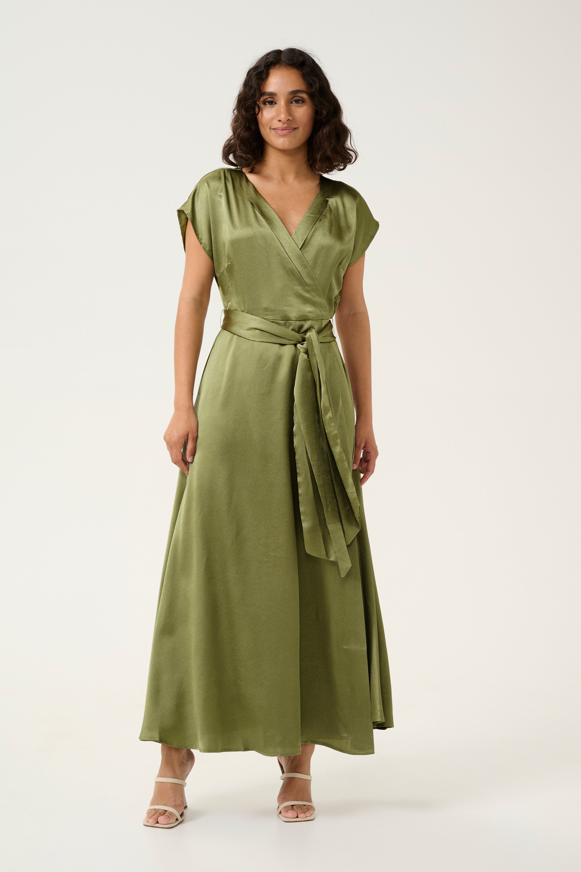 Thumbnail - Kleid feminine Silhouette green