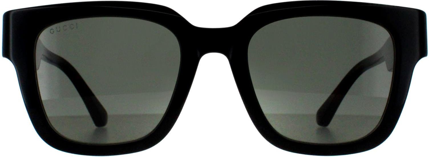 Gucci Square Herren Schwarz mit Havanna Grau GG1670SK