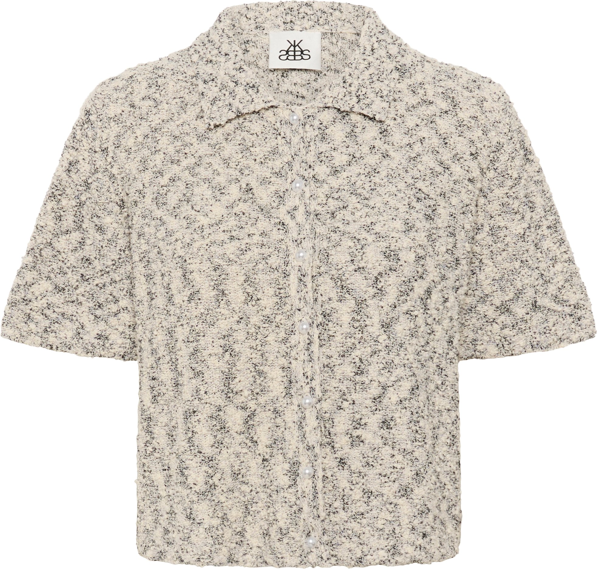 Strickjacke KBUnice Straight fit offwhite