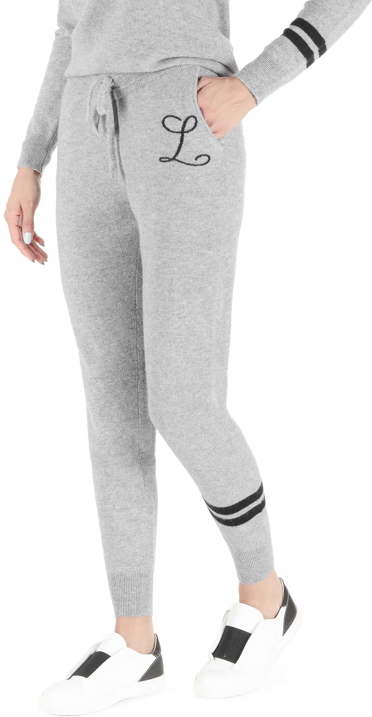 Crown Of Edinburgh Pantalon De Survãªtement En Cachemire Morningside Gris L