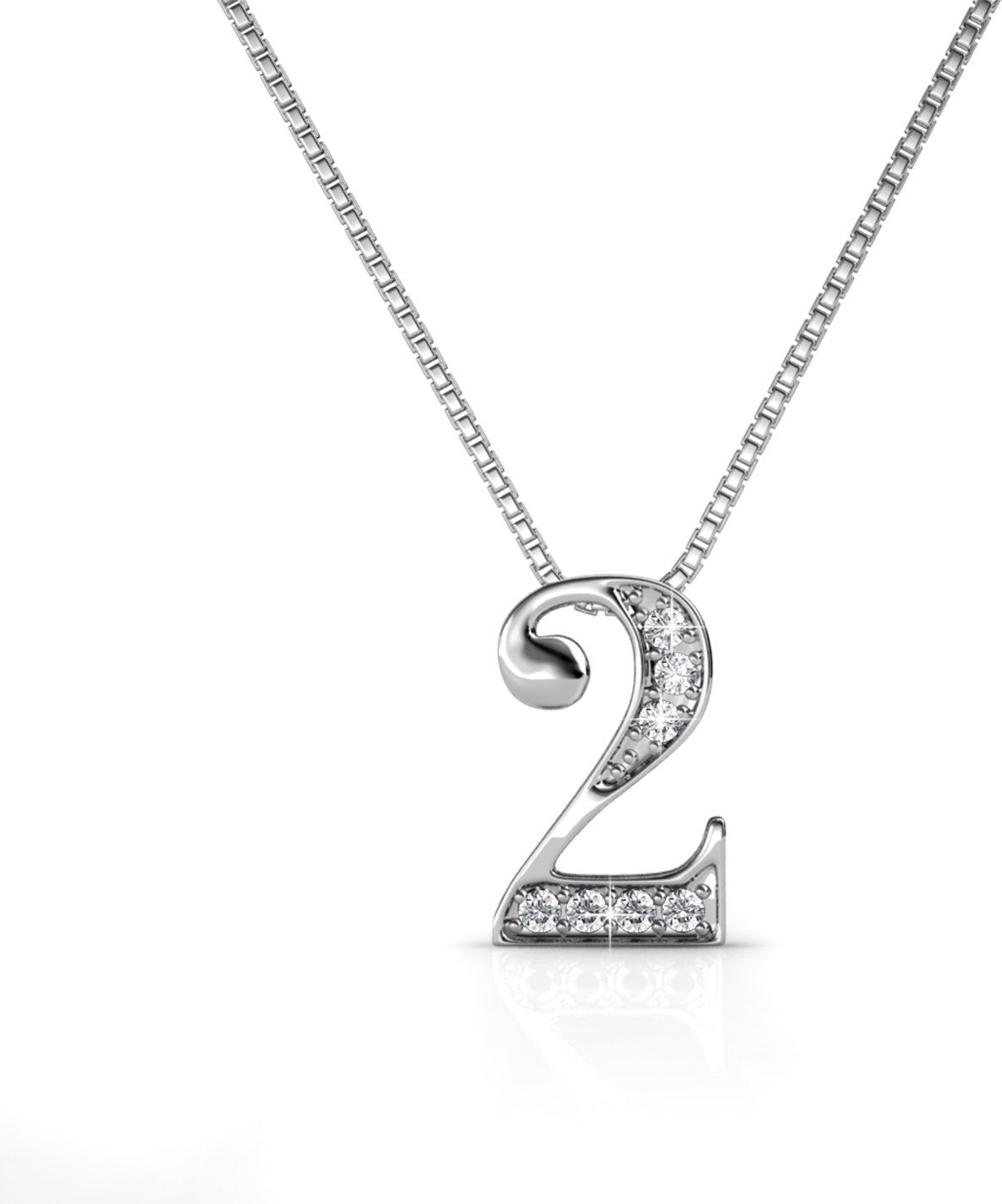 Anhänger Nummer 2 - Silber und Kristall