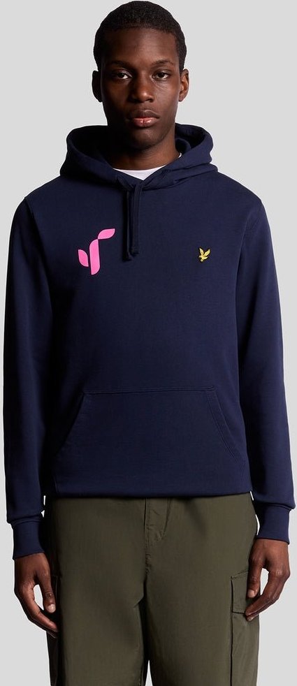 Thumbnail - Lyle & Scott Stan Birch Pullover Hoodie - Marineblau