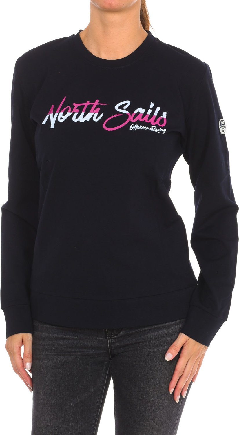 Thumbnail - Langärmeliges Sweatshirt mit Rundhalsausschnitt 9024250 women