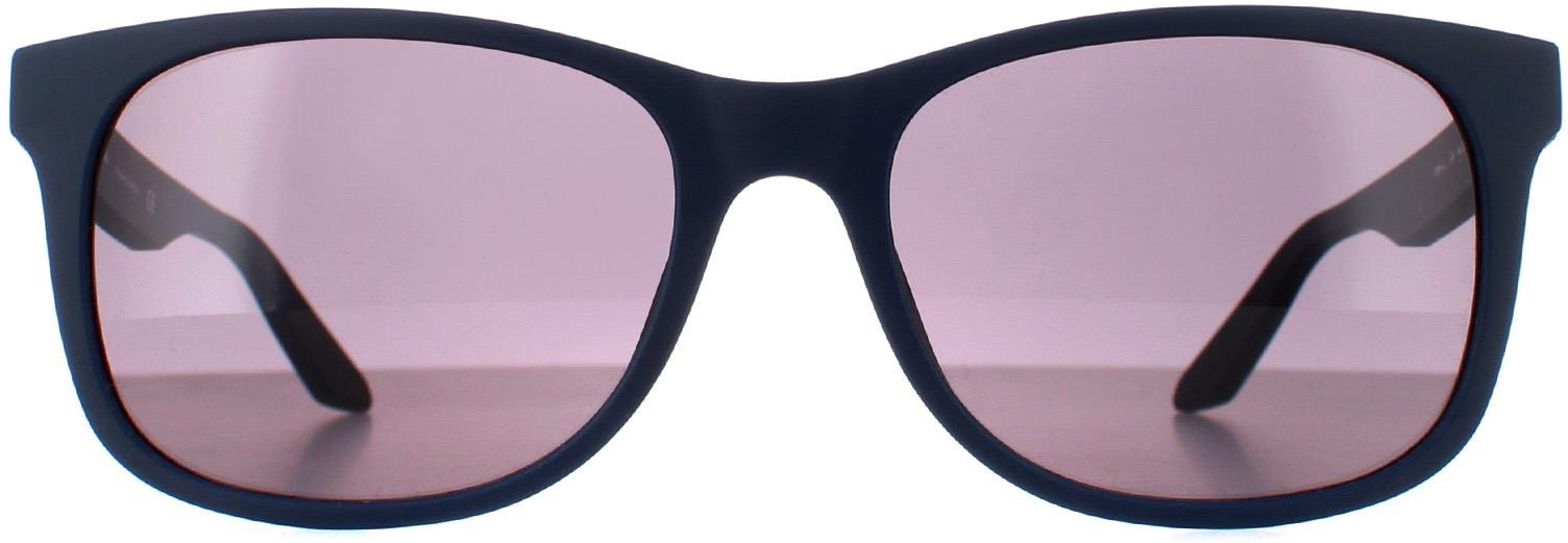 Dragon Rectangle Mens Matte Navy Lumalens Smoke Eden