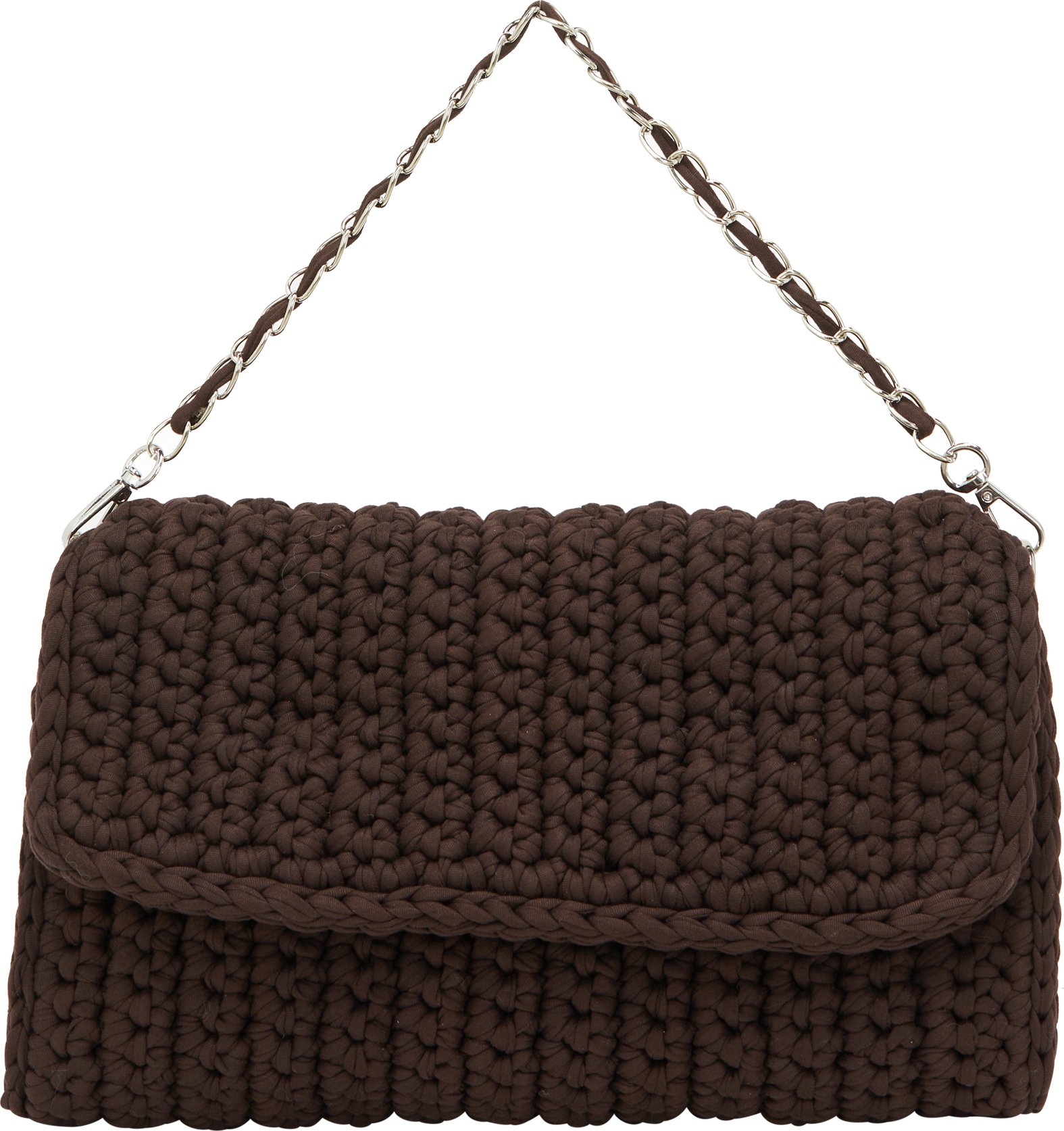 IZIA Umhängetasche Umhängetasche Frauen dunkelbraun