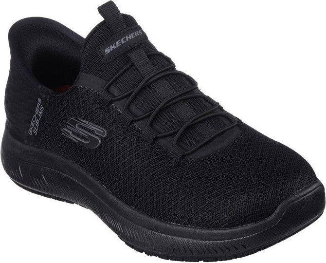 108144EC/BBK SUMMITS SR-ENSLEE Damen Rutschfeste Trainer Schwarz