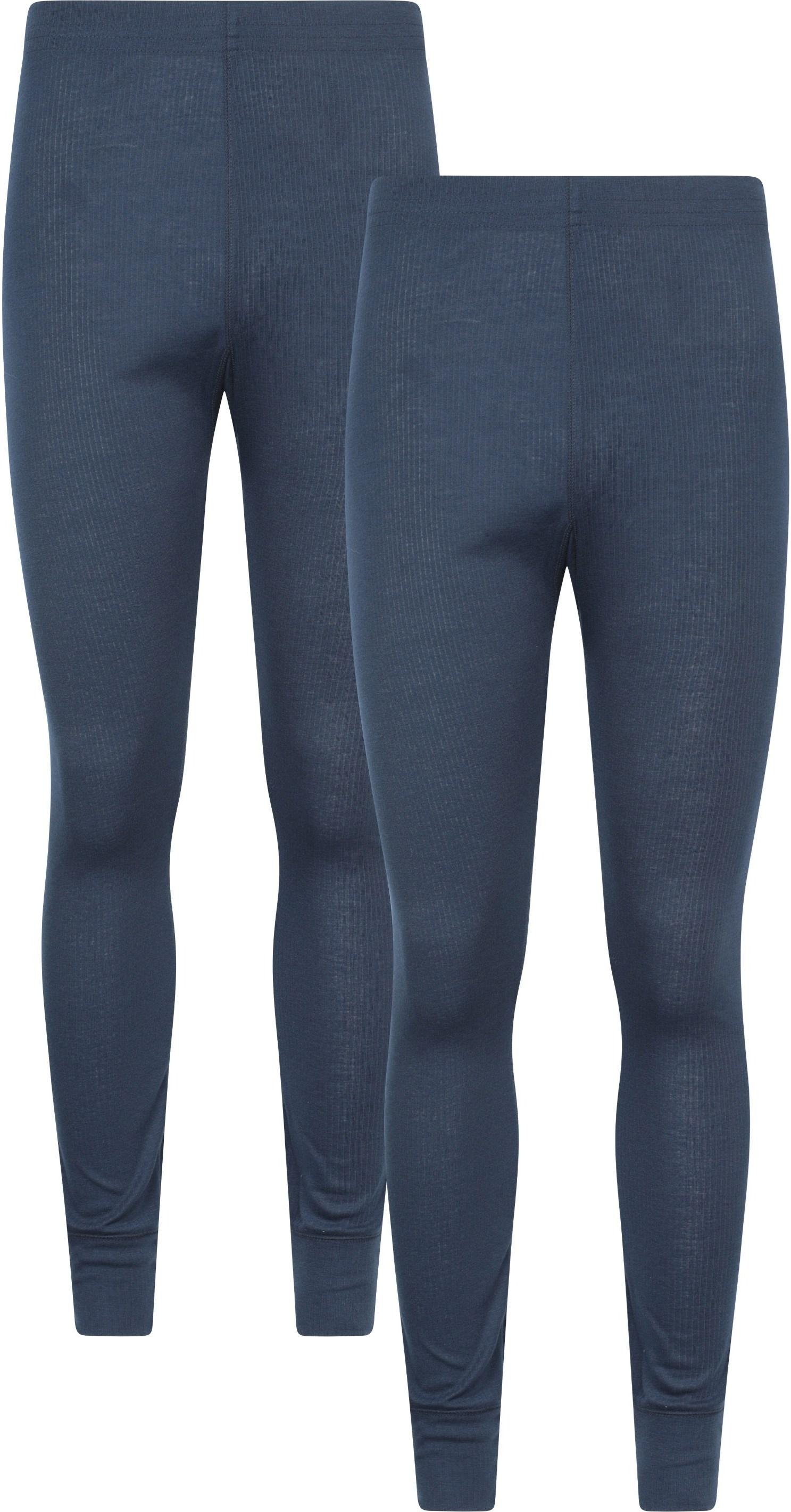 Thumbnail - Mountain Warehouse - "Talus" Baselayerhose für Herren (2er-Pack) (Marineblau)