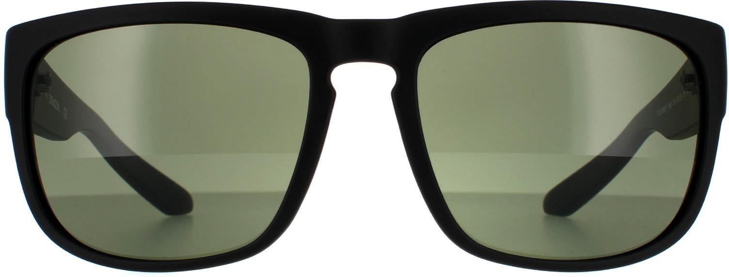 Dragon Square Mens Matte Black G15 Green Sonnenbrille
