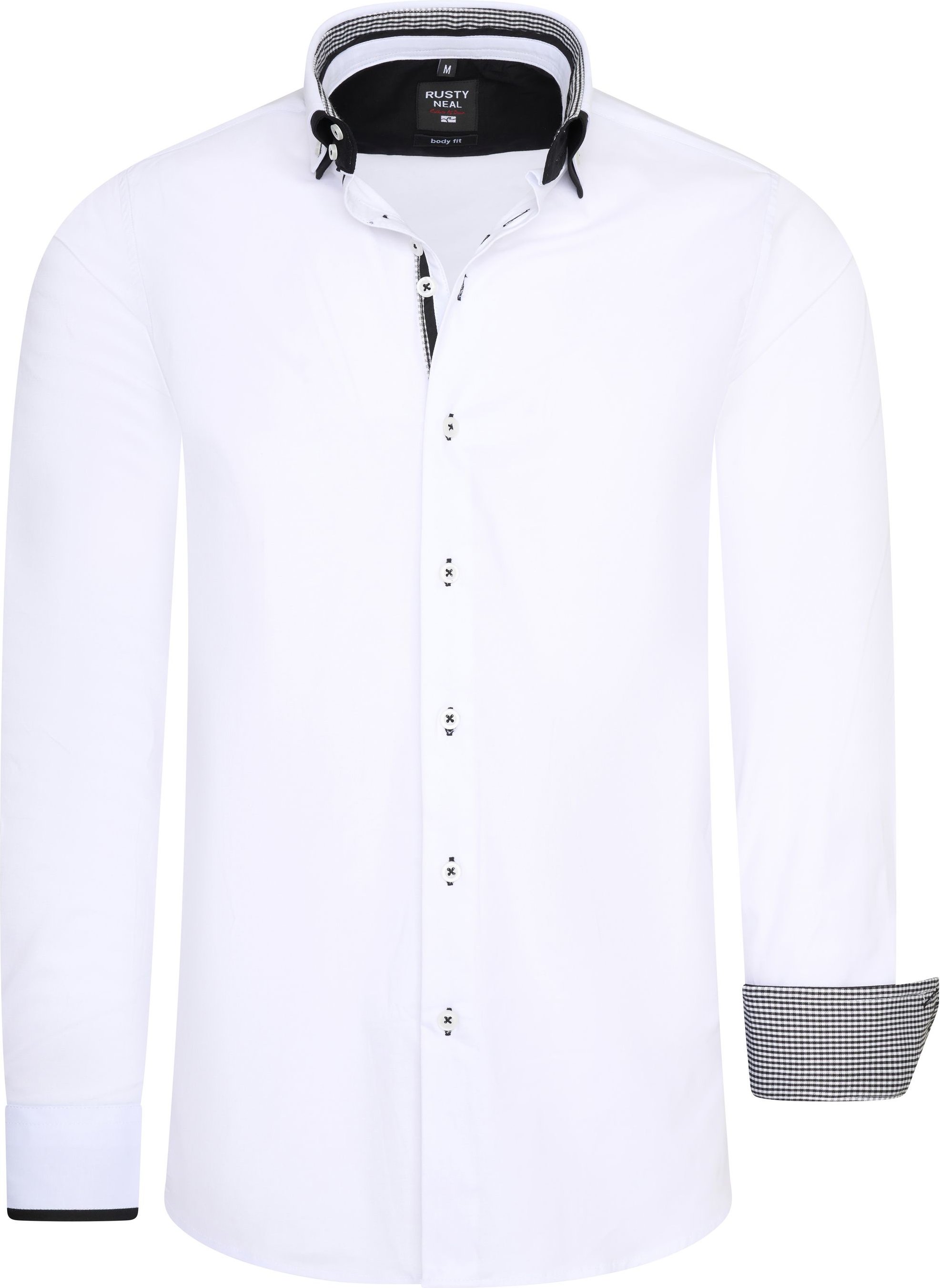 Thumbnail - Hemd mit Doppel-Kragen