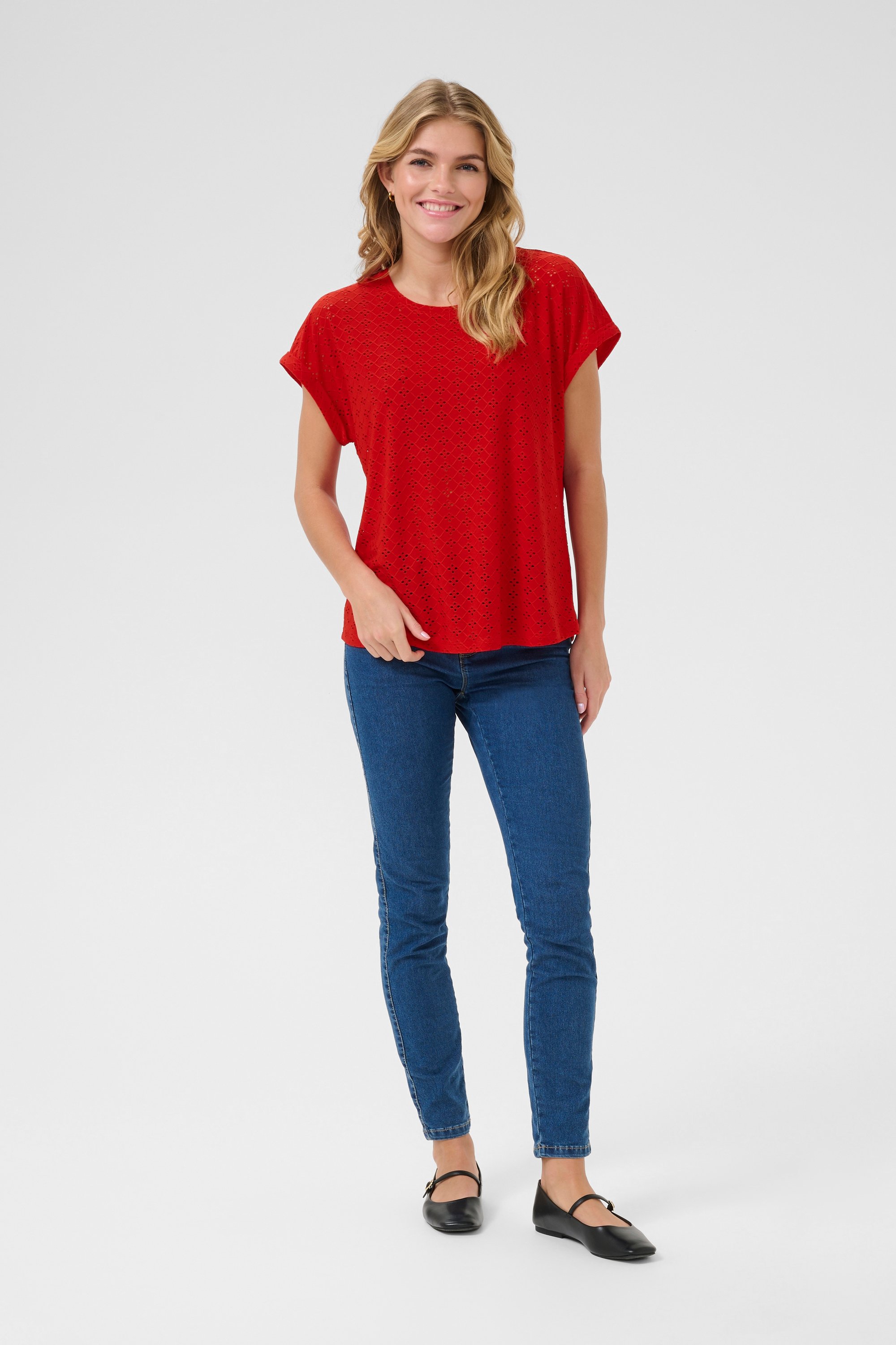 T-shirt Loose fit Lollipop red
