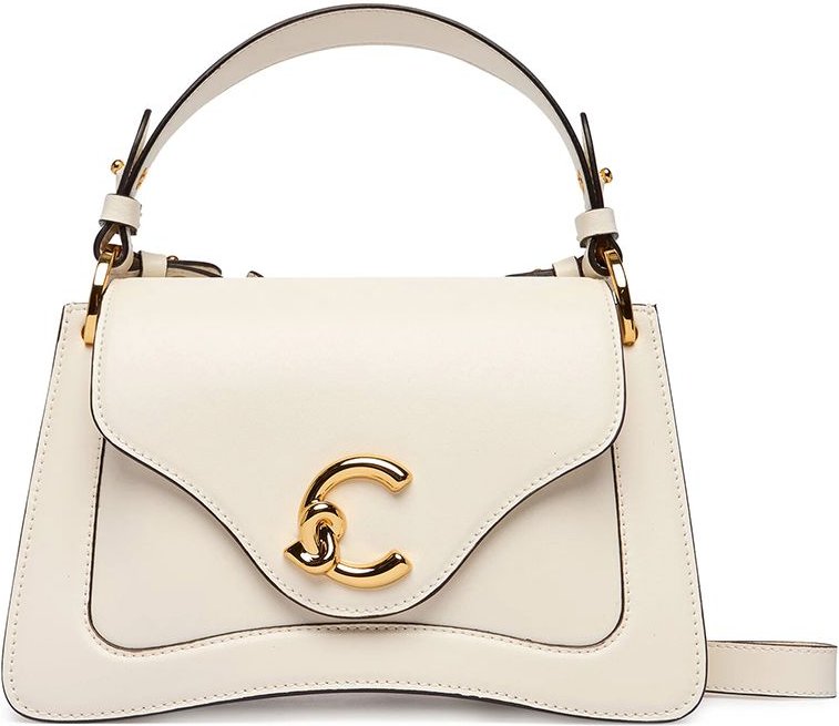 Coccinelle C-Me Kalbsleder Handtasche Kalbsleder glatt