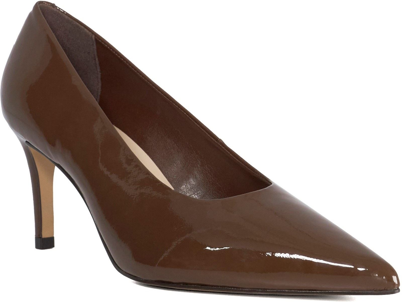 Dune Aspiring Leder Damen Braune Schuhe