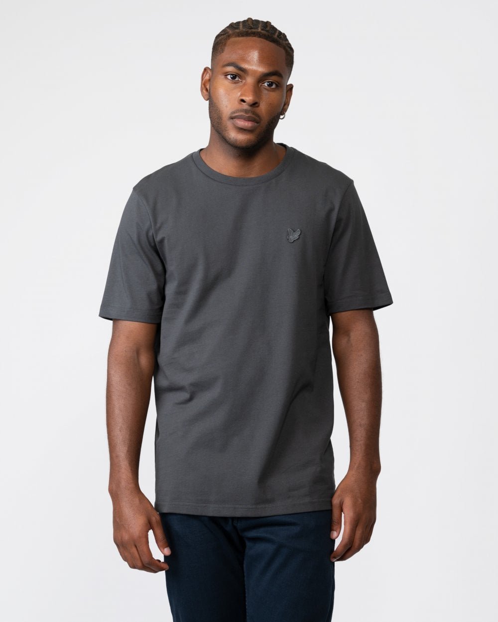 Lyle & Scott Herren T-Shirt mit Adler-Print