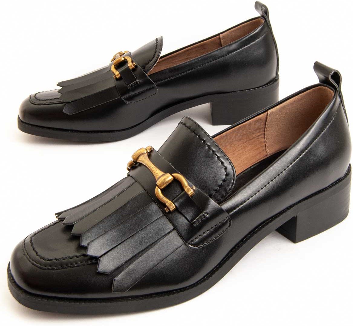 Montevita Absatzmokkasin Megane in Schwarz