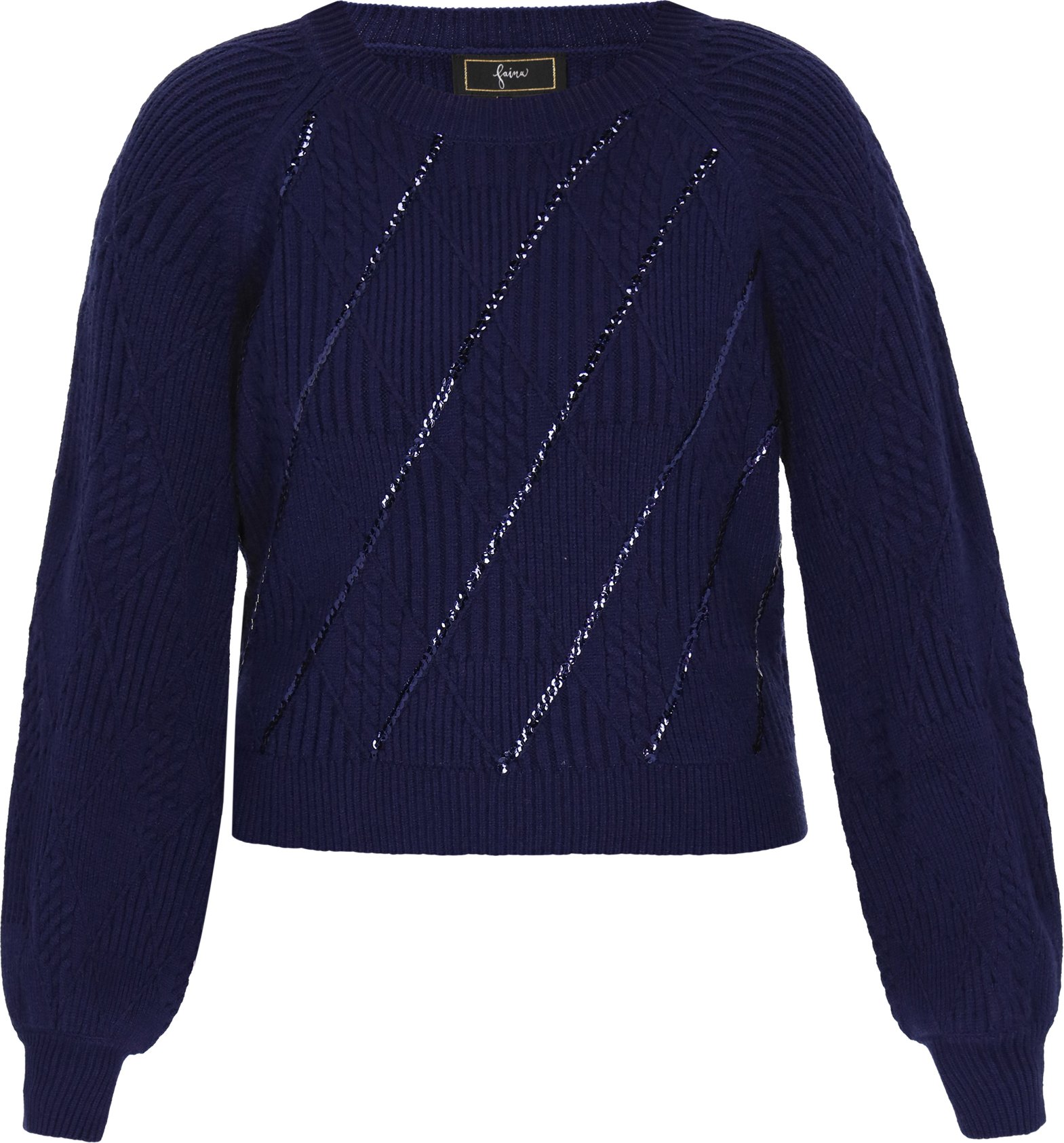 Faina Pullover Frauen Marine